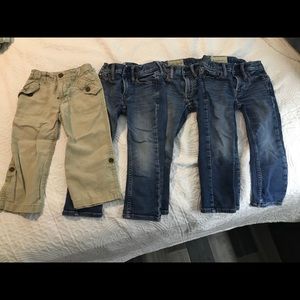 3T boys Abercrombie jeans lot
